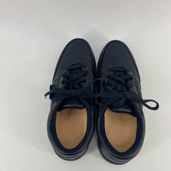 Propet Washable Walker W3840 Black Leather Lace Up Comfort Shoes Women  6.5 B M - Picture 5 of 8
